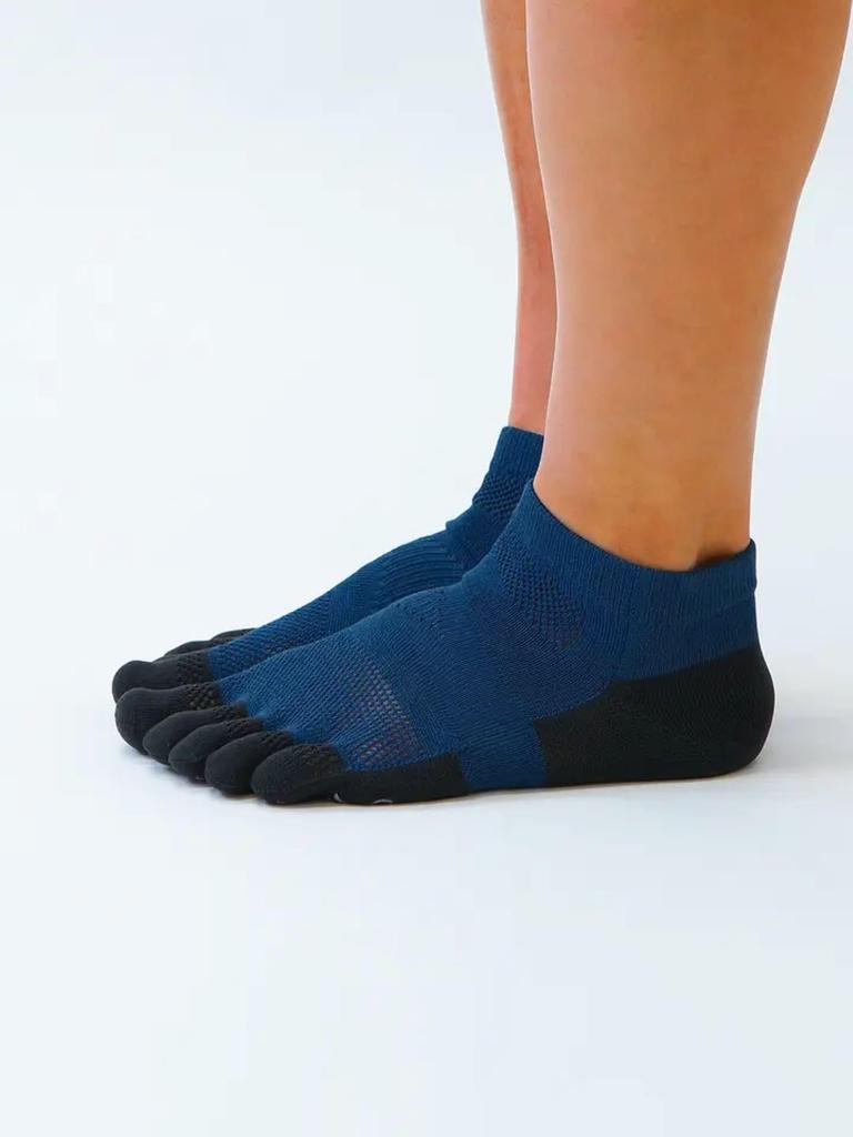 Tabio Racing Run Pro Größen Hergestellt in Limettengelb Fünf-Zehen-Socken, 27,0-29,0 cm, Japan,