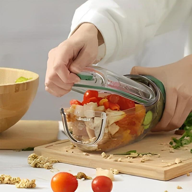 Salad Jar With Fork,Mason Jar Salad Container With Side Opening,Salad Container With Fork, Dressing Bowl, Sauce Compartments