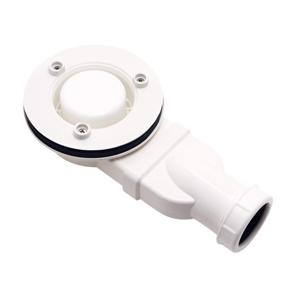 Low Profile Side Outlet Drain Plastic Odor Trap with Strainer for Bathroom Kitchen Balcony Floor