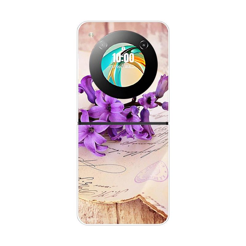 Hülle Für ZTE Nubia Flip NX724J Fundas Transparent Hart Faltbar Stoßfest Bumper Für ZTE Libero Flip 5G Nubia Flip2 Klare Abdeckung