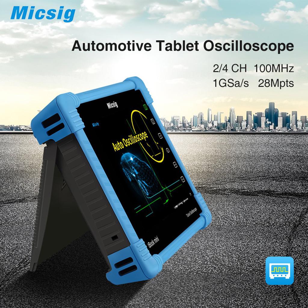 Buy Micsig Oscilloscope Digital Automotive Tablet Oscilloscope 100MHz ATO1102 ZT at affordable