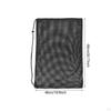 Athletic Gear Storage Bag Mesh Design Drawstring Backpack for Beach And Gym Use