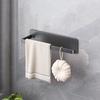 Kitchen Paper Towel Holder Wall Mount Bathroom Toilet Lengthen Storage Rack Towel Rack Self-Adhesive Kitchen Paper Roll Rack