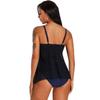 2025 New Plus Size Swimwear Women Tankini Swimsuits Sexy Large Bikini Set Maillot De Bain Mujer Hollow Out Bathing Suit XXXXL