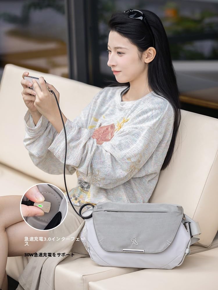 [Licht und Schatten Stern GY] GYXXSternenspur Tasche, Damen Canvas Umhängetasche, 2025 Neu, Pendler Umhängetasche (SchwarzKleine Größe [Geeignet für 8 Zoll