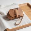 Multifunctional PU Leather Coin Purse Elephant Mini Bag Women Card Holder Key Ring Portable for Work Commute