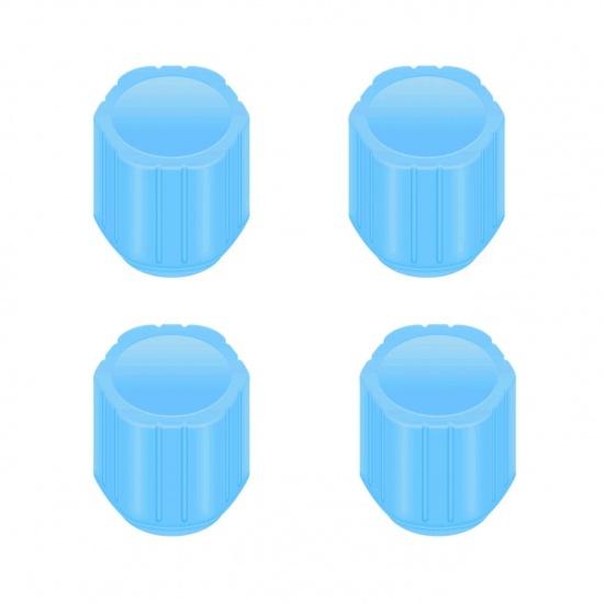 

Светящаяся крышка клапана с логотипом автомобиля, мотоциклетная велосипедная шина, ночная светящаяся крышка, украшение, универсальные пылезащитные насадки, аксессуары 4pcs blue no logo