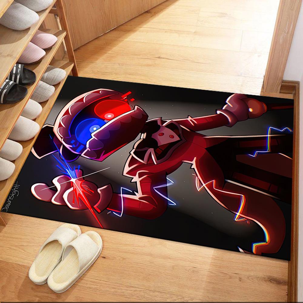 Digital Circus Carpet Design for Entryway Dormitory Dining Room Bedrooms Antislip Carpet Decorate Offices Perfect Birthday/Christmas Gift Idea