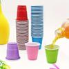 50Pcs Party Disposable Plastic Cups Birthday Wedding Festival Beer Drink Soda Cups Party Game Cups