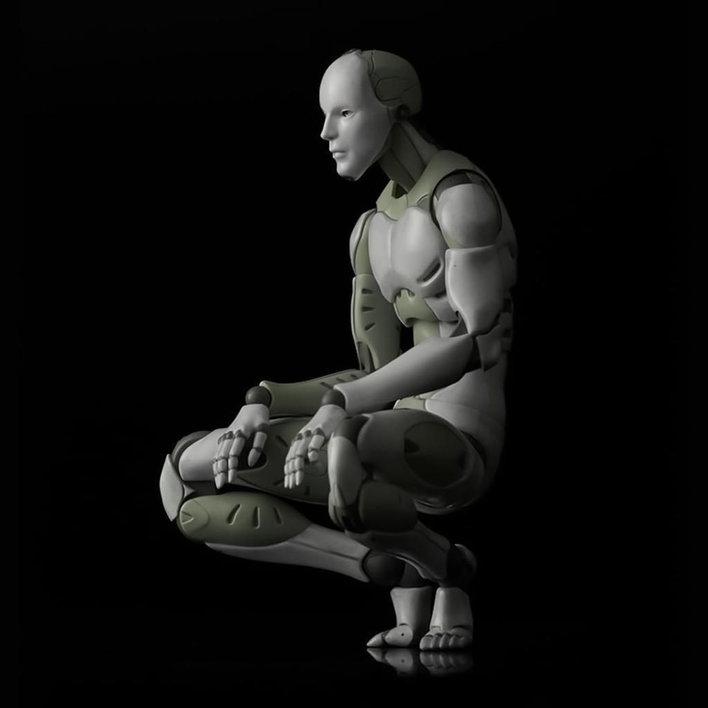 Maßstab Toa Heavy Industries Synthetischer Mensch Ca. 300 mm Druckguss POM ABS Bemalt Bewegliche Figur 1/6 (5. Produktion) & &