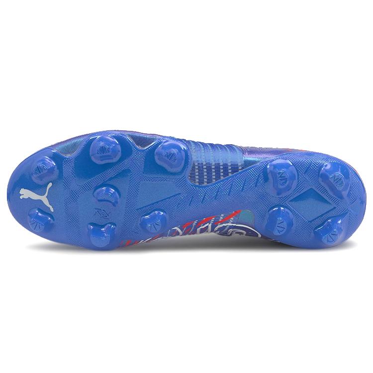 New Puma Future Z 1.2 FG/AG Soccer Cleats Blue/Red/White 106476-01