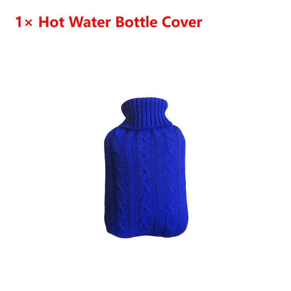 2000ml Large Hot Water Bag Electric Water Bag Hot Water Bottle Plush Hand Hot Pack Cover Reusable Big Hand Warmer Water Bottle