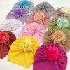 Cross-Border New Baby Hat: Flower, Comfortable & Breathable - Cute Children's Hat