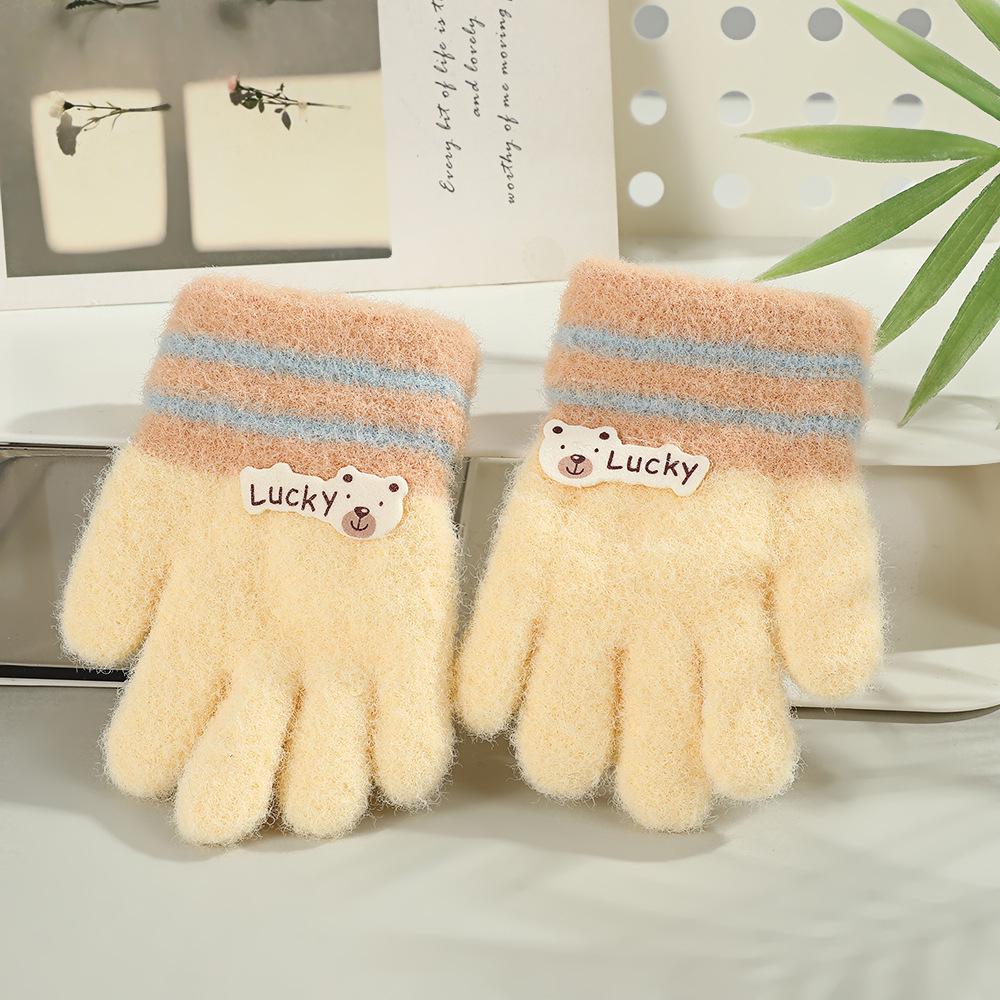 Fingerless Winter Gloves for Kids - Cute, Cozy, Cold-Proof, Five-Finger Design
