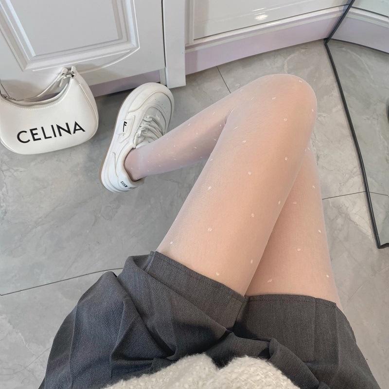 Kadın Siyah Taşlı File Çorap – Trend, Seksi Kesimli, Bahar İçin Parlak Jartiyer