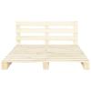 vidaXL Palettenbett Massivholz Kiefer 180×200 cm