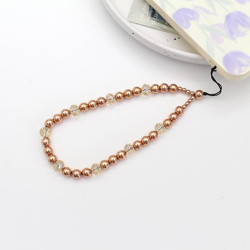 Mobile Phone Chain Beaded Colorful Cartoon Fruit Smiling Face Soft Pottery Letter Beaded To Prevent Mobile Phone from Hanging Chain.
