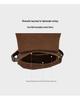 Women's Genuine Leather Crossbody and Shoulder Bag - 2026 Spring/Autumn Collection, Exquisite Suede with High-End Texture