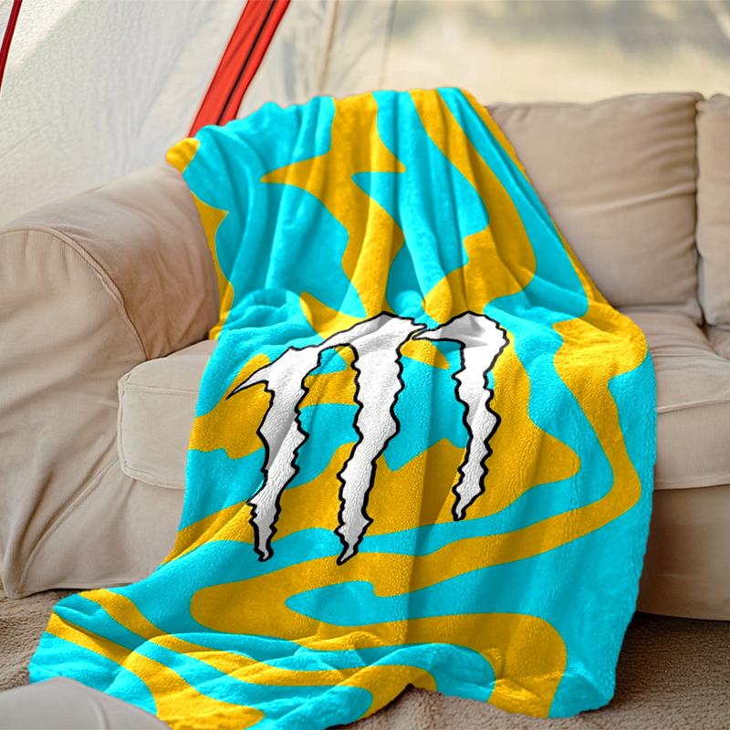 [Monster Blanket] Soft Throw Blanket for Bed Sofa, Holiday Gift Blanket for Women Men Family Friend