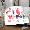 KPOP Flannel Blanket Soft Warm All-Season Throw, Design for Camping, Car Travel, Hiking Sofa, Bed, Office Perfect Gift for Parties