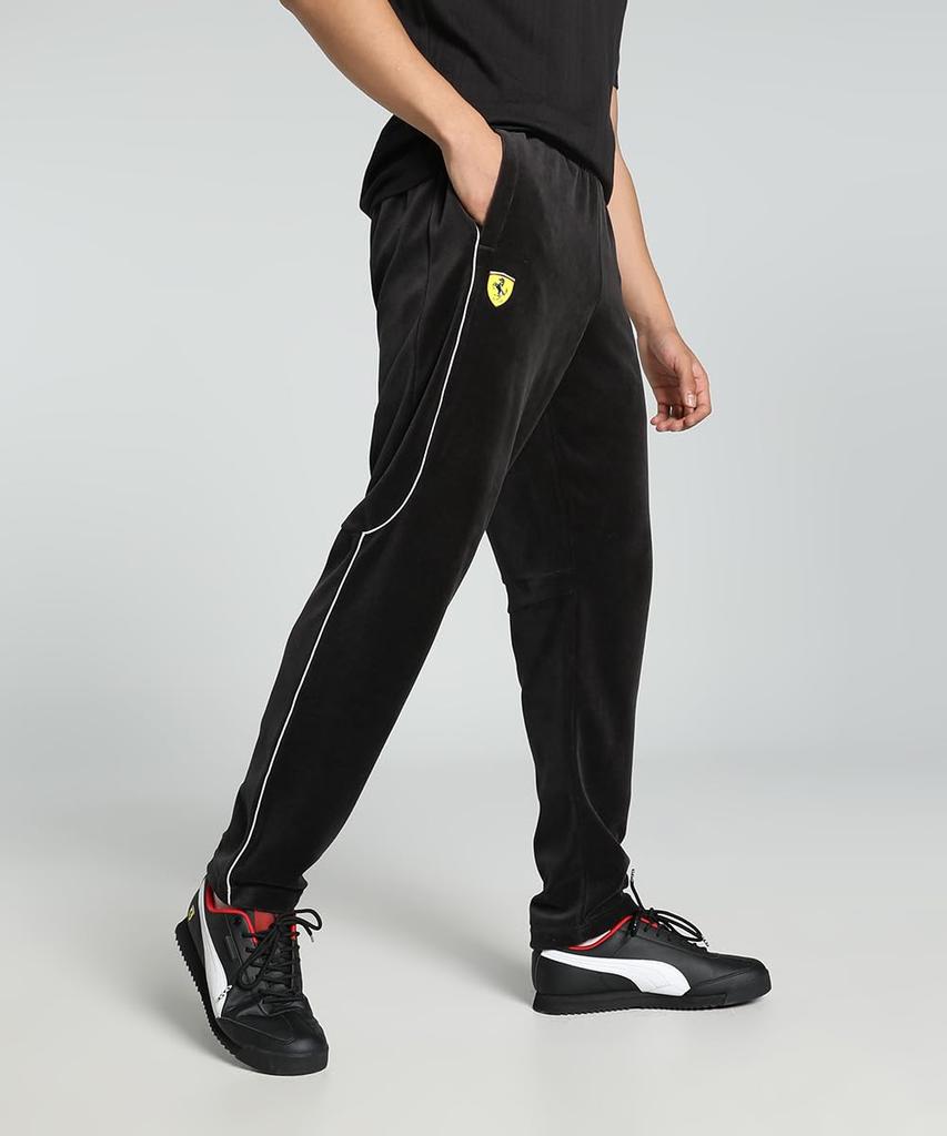MOTER Car Race Long Pants Jersey FERRARI RACE MT7 PANTS OPEN HEM 627181 24 Color Black [PUMA] Men's Fall/Winter (01)
