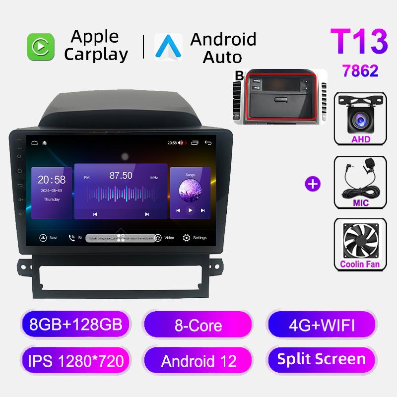 Navigation GPS Car Radio For Chevrolet Captiva 2008-2012 WIFI 4G Carplay Android Auto Autoradio Multimedia Video Player No 2din