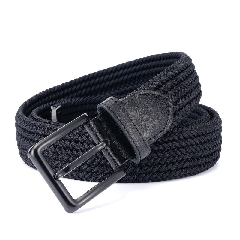 Men'S Belt Tactical Pin Buckle Alloy Buckle Nylon Belt Braided Belt Tooling Outdoor Training Belt Men'S
