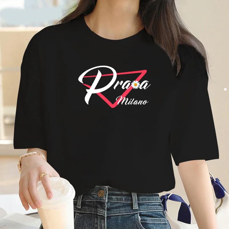 

Women s Letter Printed T-Shirt Fashion High Quality Printed T-Shirt XXXXL