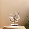 Elegante Acryl-Ballerina-Statue - Ideales Geschenk für Frauen, Stilvolle Schreibtischdekoration mit Ständer