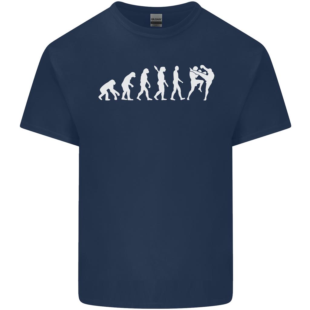 Muay Thai Evolution Contact MMA Martial Arts Unisexs Light Cotton TShirt