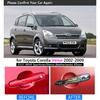for Toyota Corolla Verso 2002 - 2009 Chrome Handle Cover Trim E121 AR10 Sportsvan 2003 2004 2006 2008 Accessories Car Styling