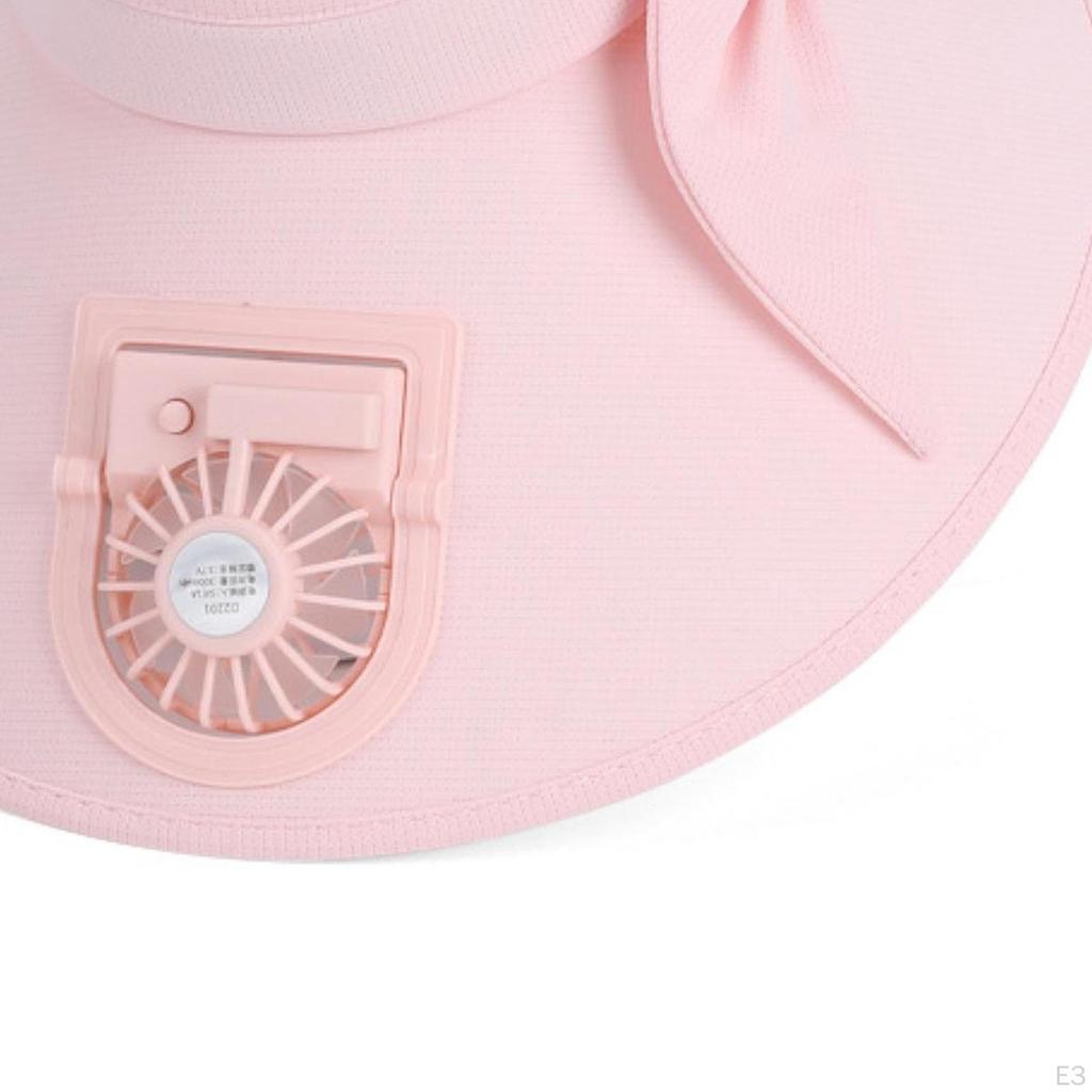 Adjustable Fan Visor for Men And Women in Outdoor Settings