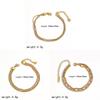 Fashionable Inspired Stainless Steel Multilayer Geometric Hand Chain For Women
