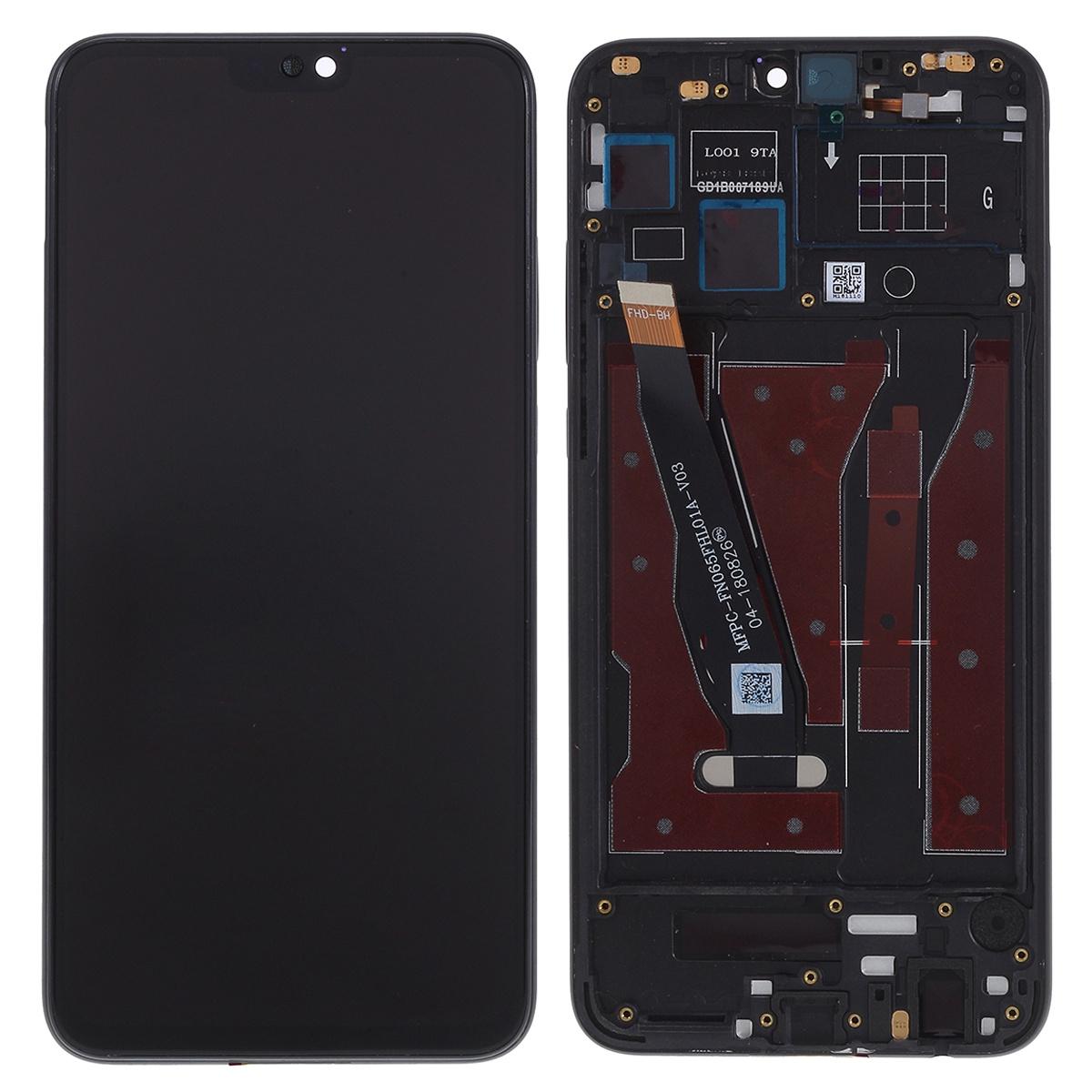 

Для Huawei Honor 8X Клас C РК-екран та збірка дигітайзера+Рамка Запасна частина (Технологія COG) (без логотипу) Black
