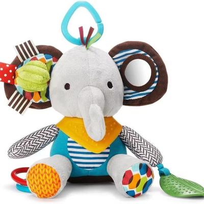 Montessori Baby Toys Kawaii Soft Plush Dolls Animal Strollers Pendant Toys for Newborn Boys Girls Toddler Birthday Gift