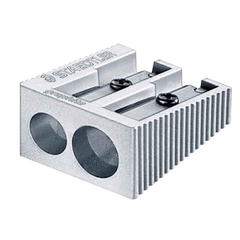 STAEDTLER Full Steel Double Hole Pencil Sharpener