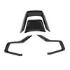 4pcs Carbon Fiber Car Steering Wheel Covers Trims Stickers Decoration for Subaru XV 2018-