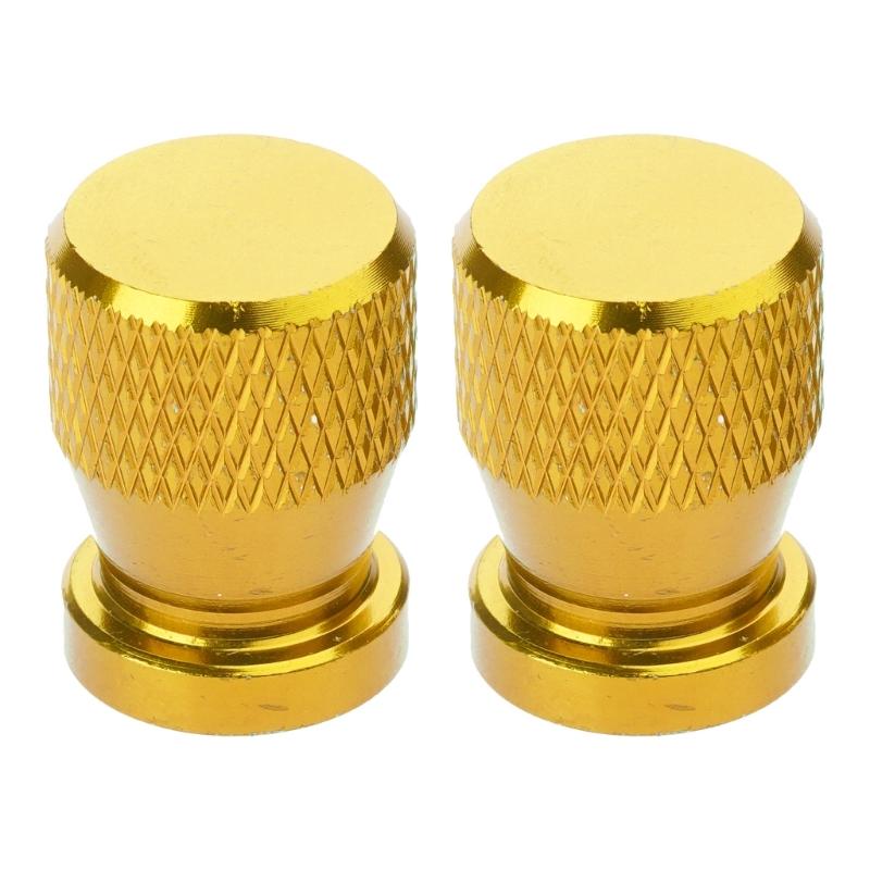 Dustproof Waterproof High Visibility Motorcycle Wheel Tire Valves Caps, Enhancing Safety Styles with Simple Installation