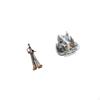 Melodic Winter House Resin Musician Sculpture Acrylic Snow Figurine Table Centerpiece Holiday Decor