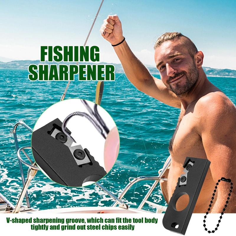 Cutter-Schärfer, Cutter-Schärfwerkzeug zur Restaurierung im Freien, tragbarer Wolframstahl-Schärfer für die Küche im Freien, Camping