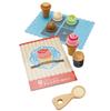 Woodypuddy First Pretend Play Ice Cream Set with Wooden Educational Pretend Woodypuddy Magnets, Toy, Toy, Play,