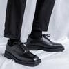Fashion Brand Man Shoes Formal Genuine Leather Shoes for Men Lace Up Oxfords for Male Wedding Party Office Business Casual Shoe Men