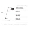 Nordic Minimalist Postmodern Floor Lamp - Danish Designer Lighting for Living Rooms, Bedrooms, Hotels.