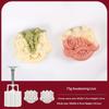 Plastic Hand Pressure Mooncake Mold Cookie Stamps Reusable Pastry Maker Tool Mid Autumn Festival For Baking Dessert Making