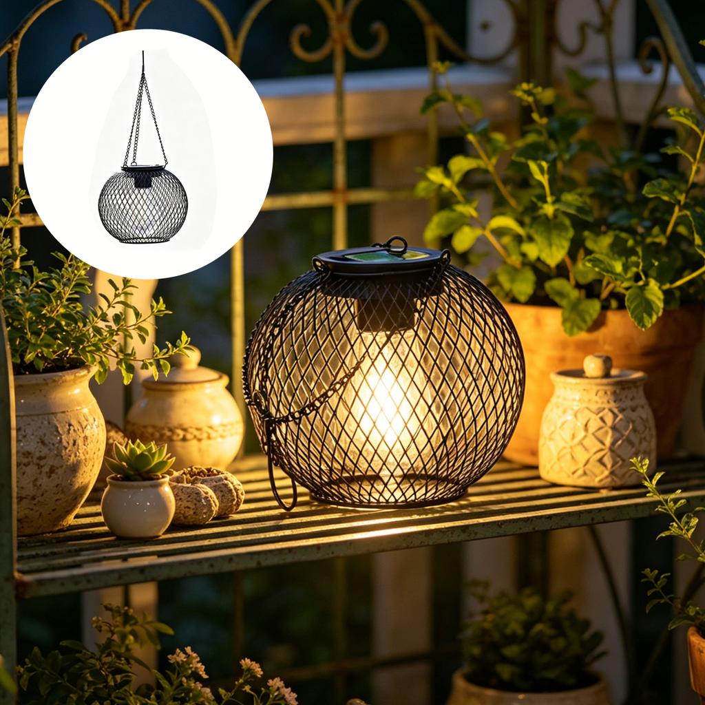 Outdoor Solar Lanterns Upgraded Decorative Hanging Lights Waterproof for the Garden Decorations