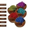 Wooden Yarn Bowl Hand Made Rosewood Wood For Knitting & Crochet Yarn Holder Gift
