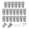 Standoff Screws 1/2 x 3/4 Inch 20 Pack Sign Standoffs 0.5 Inch Stainless Steel Stand Off Wall Mounts Advertising Screws Mounting Hardware for Acrylic