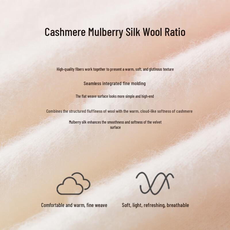 Xiangying Wool-Cashmere Blend Cut-out Knit Sweater