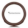 Genuine Leather Steering Wheel Cover for Dongfeng Fengxing S500 - Ultra-thin, Sweat-absorbent, Non-slip, Four Seasons Universal Fit