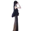 High-Waisted Elegant Acetate Skirt Suit - 2026 Summer Loose Sleeveless Two-Piece Set